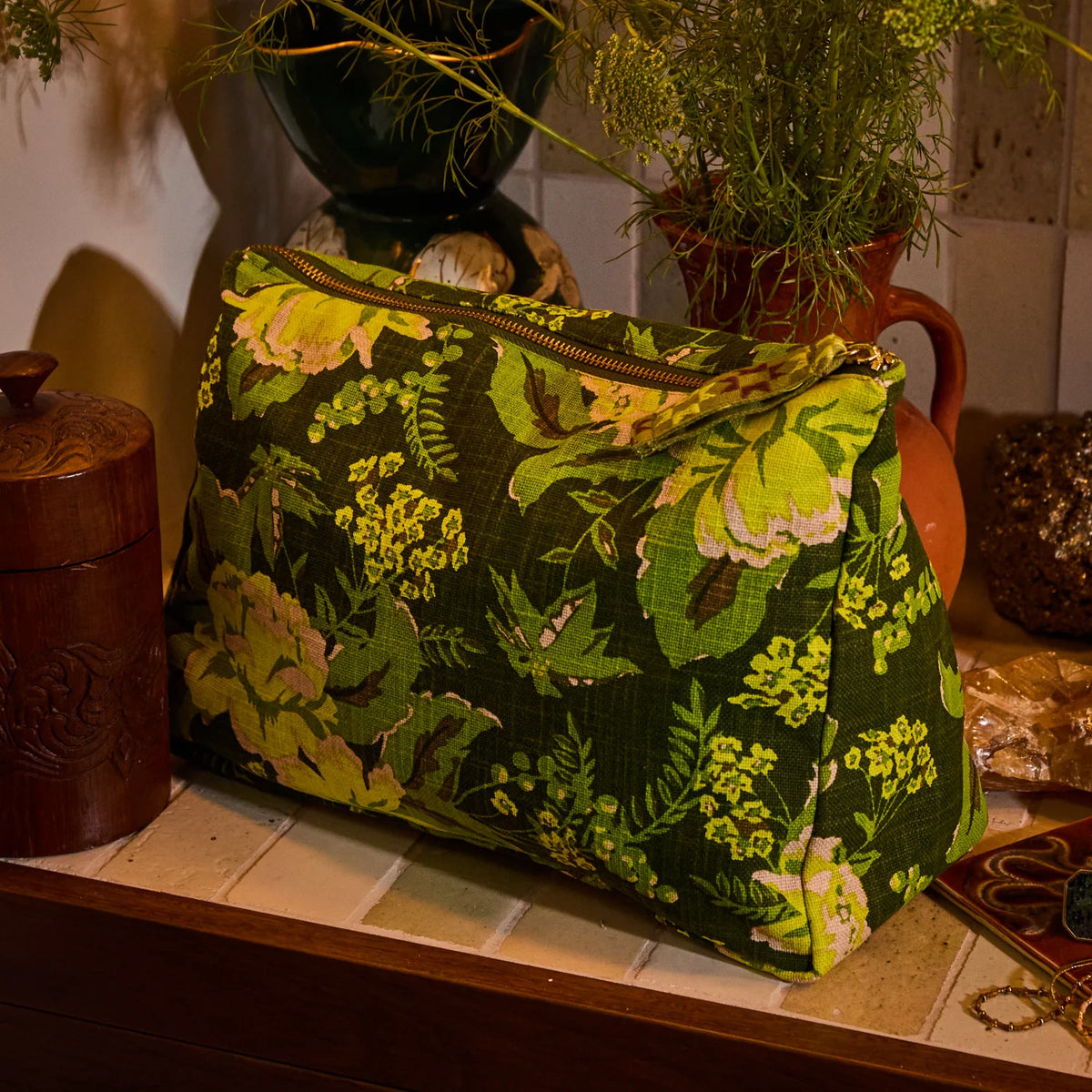 Sage x Clare - Sierra Cosmetic Bag