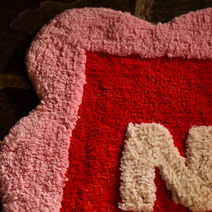Sage x Clare - Romy Nudie Bath Mat / Poppy