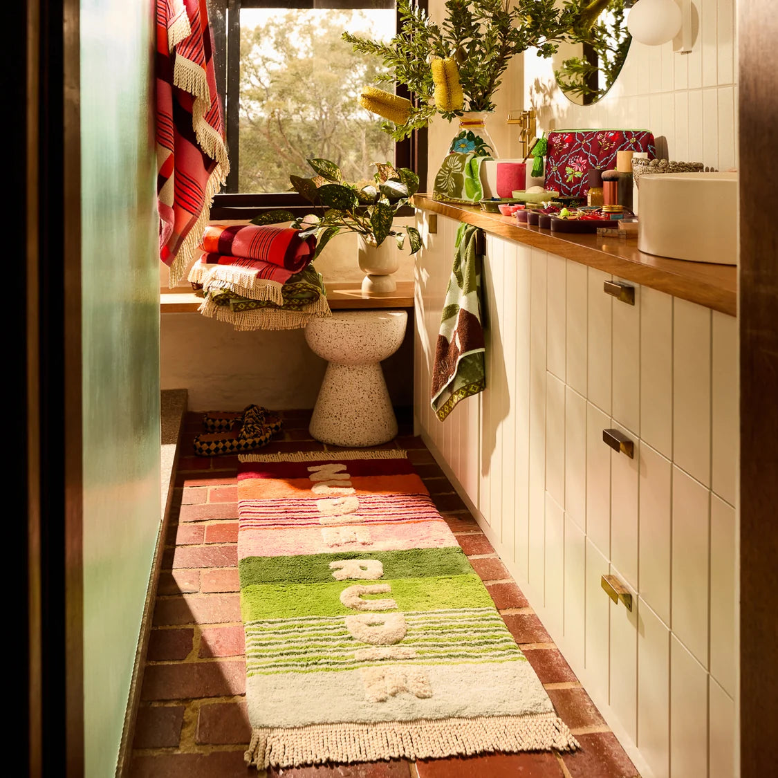 Sage x Clare - June Nudie Rudie Bath Runner