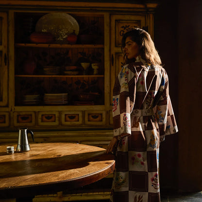 Sage x Clare - Winona Cotton Robe