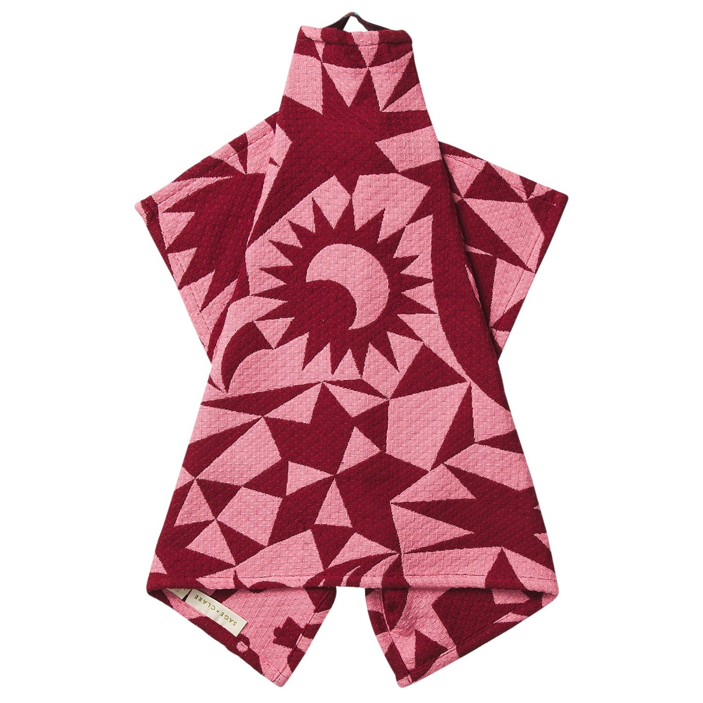 Sage x Clare - Nora Tea Tea Towel - Dahlia