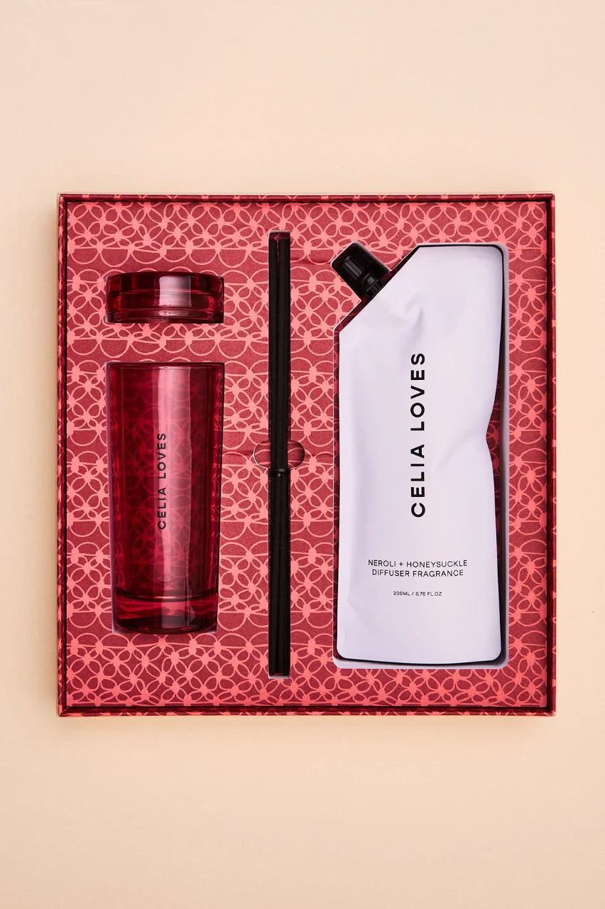 Celia Loves - Diffuser Gift Set / Neroli &  Honeysuckle