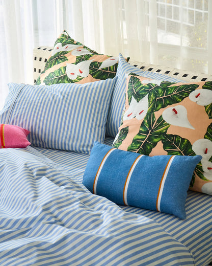 Kip & Co - Stripe Cushion Upholstery Rectangle Cushio - The Ivy Room Adelaide