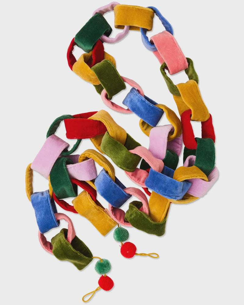 Kip & Co - Festive Velvet Chain Garland