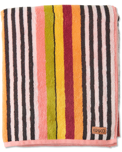 Kip & Co - Casablanca Stripe Terry Beach Towel