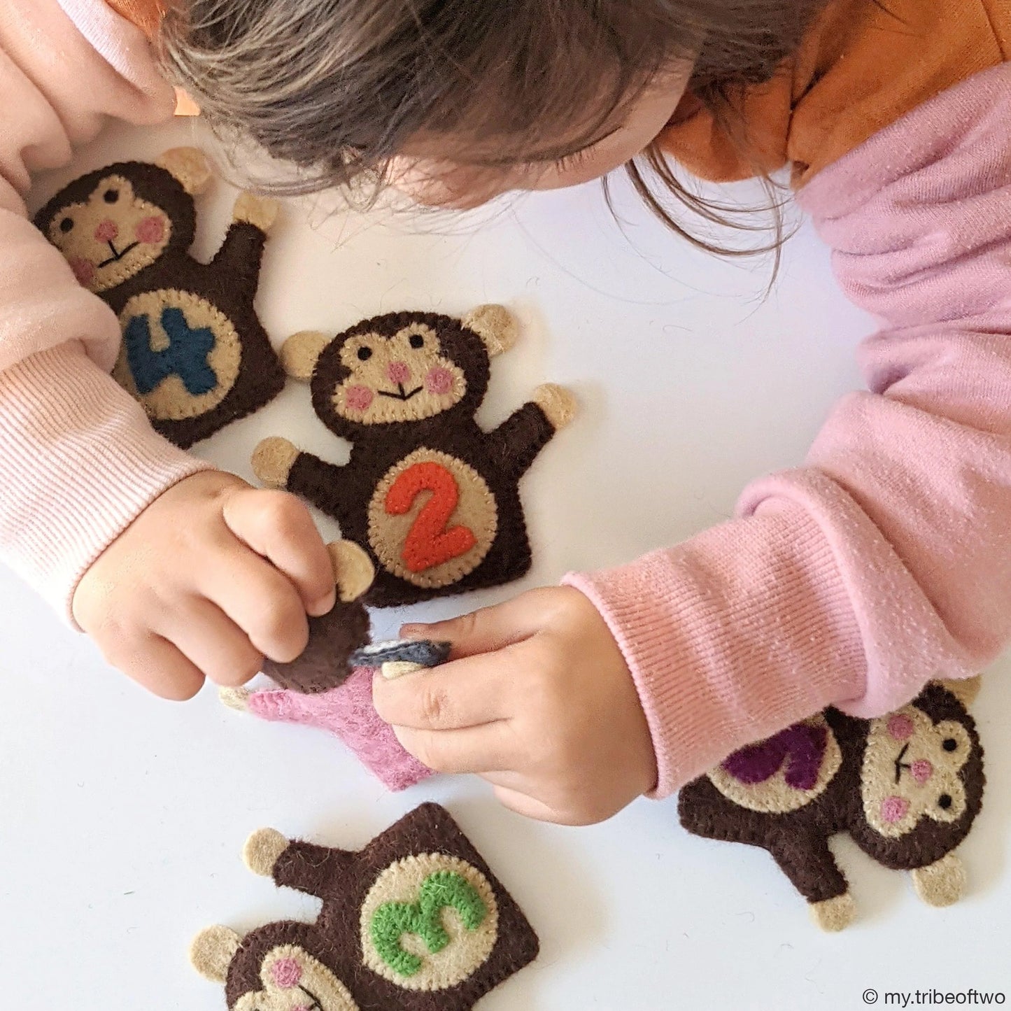 Tara Treasures - Finger Puppets Five Little Monkeys