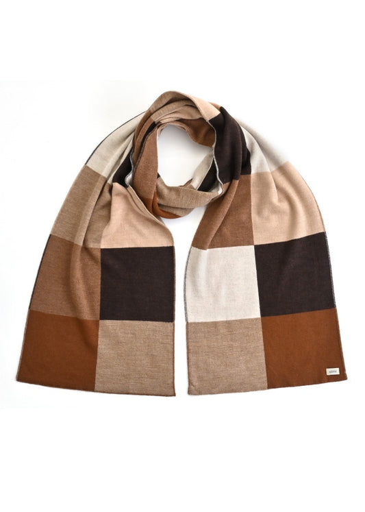 Uimi - Frankie Patchwork Merino Wool Scarf