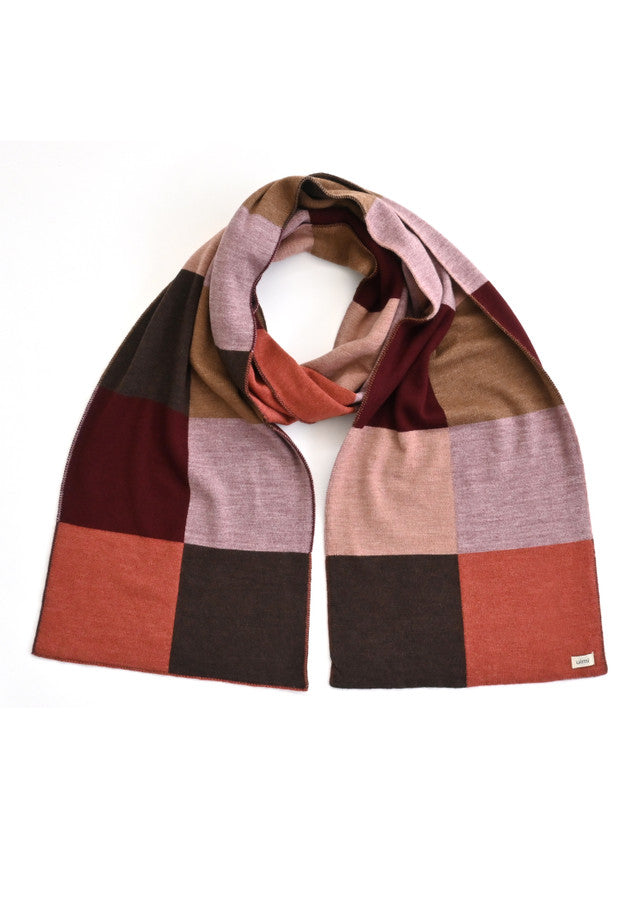 Uimi - Frankie Patchwork Merino Wool Scarf