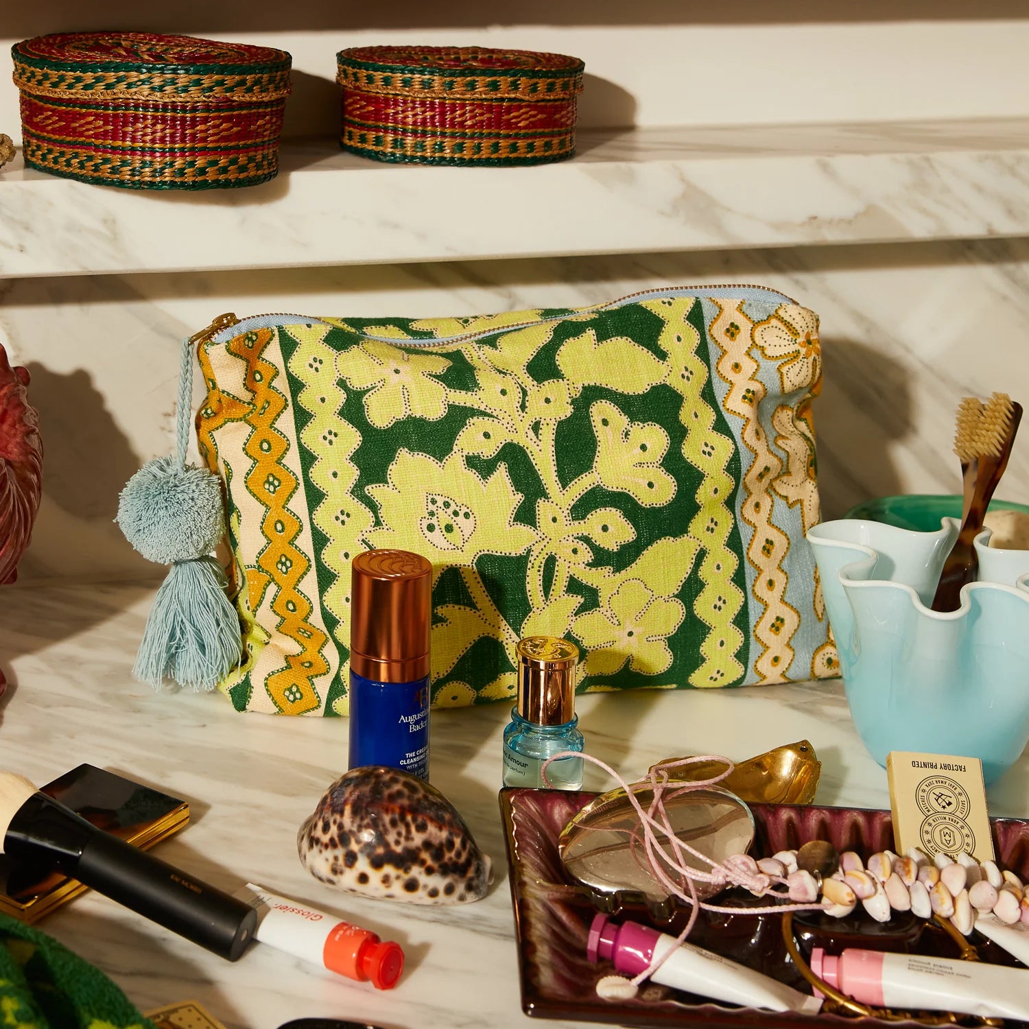 Sage x Clare - Thea Cosmetic Bag - The Ivy Room Adelaide