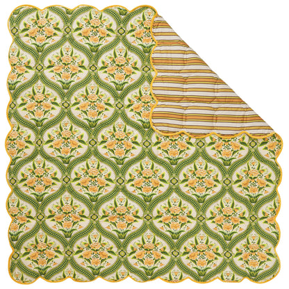 Sage x Clare - Margaret Scalloped Coverlet - The Ivy Room Adelaide