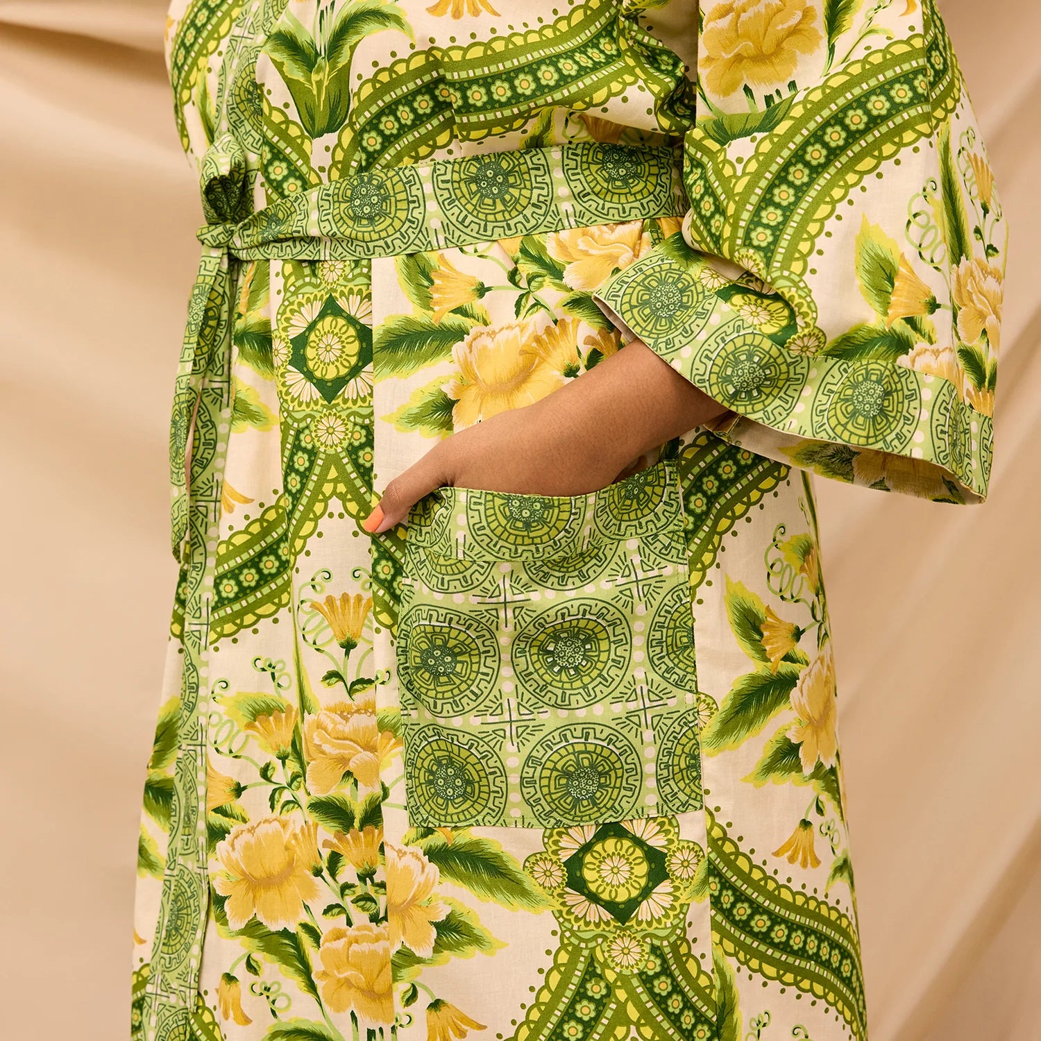 Sage x Clare - Margaret Cotton Robe - The Ivy Room Adelaide