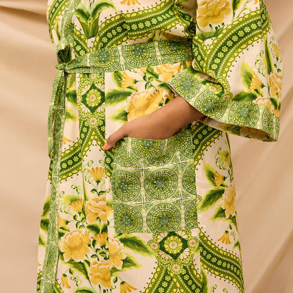 Sage x Clare - Margaret Cotton Robe - The Ivy Room Adelaide