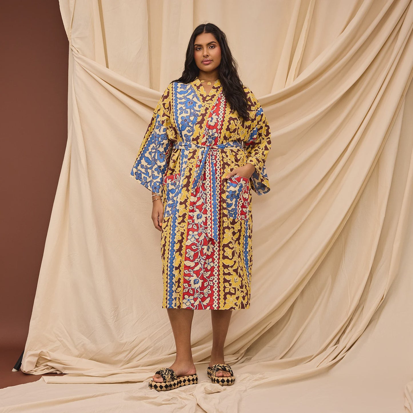 Sage x Clare - Thea Cotton Robe - The Ivy Room Adelaide