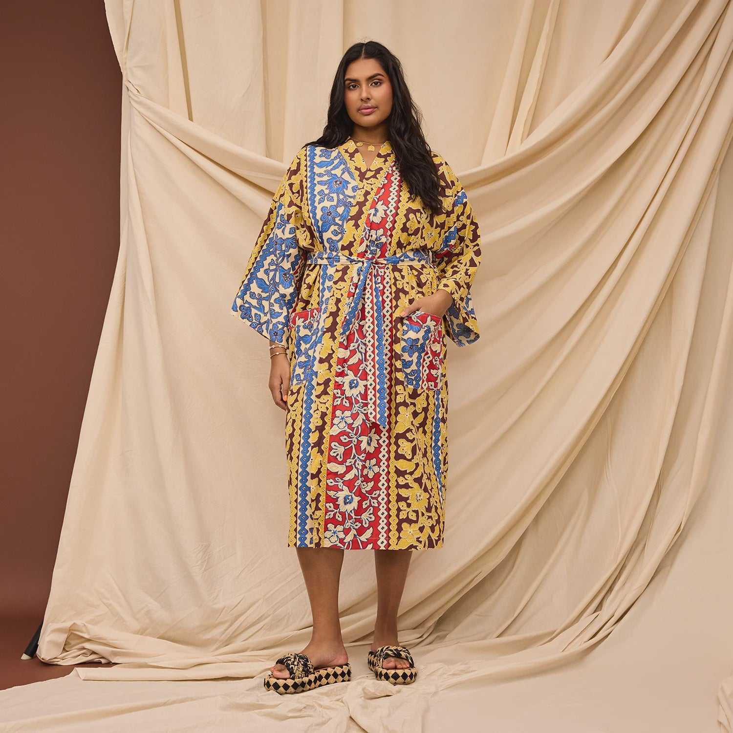 Sage x Clare - Thea Cotton Robe - The Ivy Room Adelaide