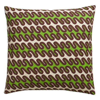 Sage x Clare - Cora Quilted Cushion Garnet - The Ivy Room Adelaide