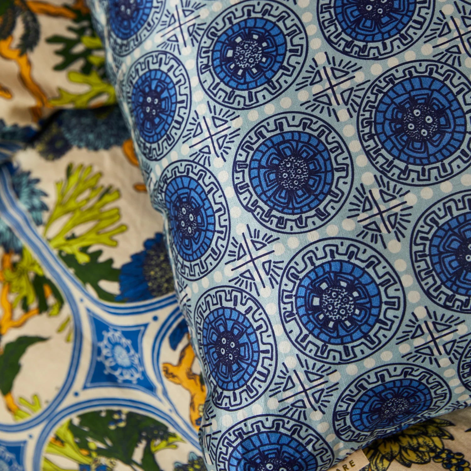 Sage x Clare - Gabriella Cushion Azure - The Ivy Room Adelaide