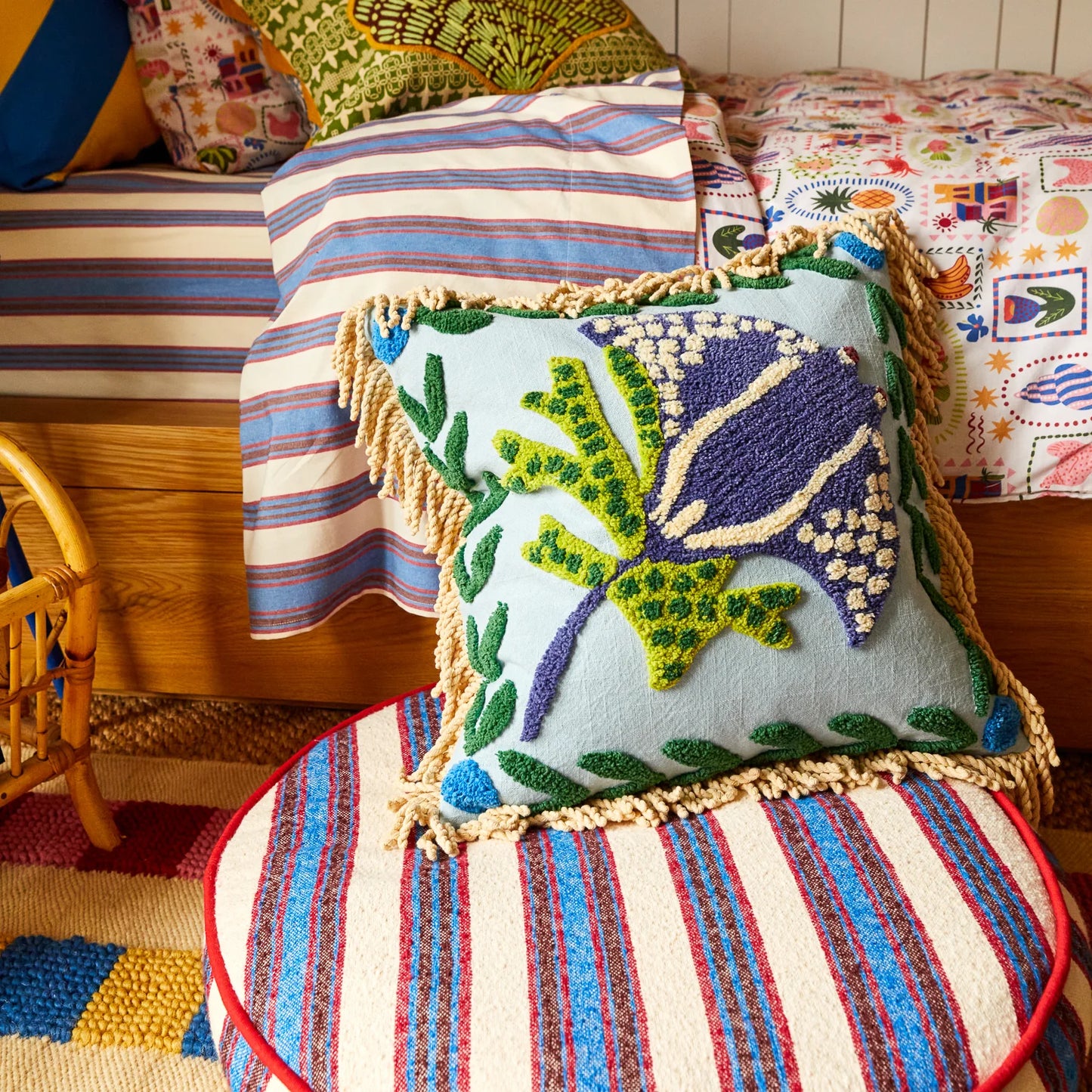 Sage x Clare - Leone Tufted Cushion