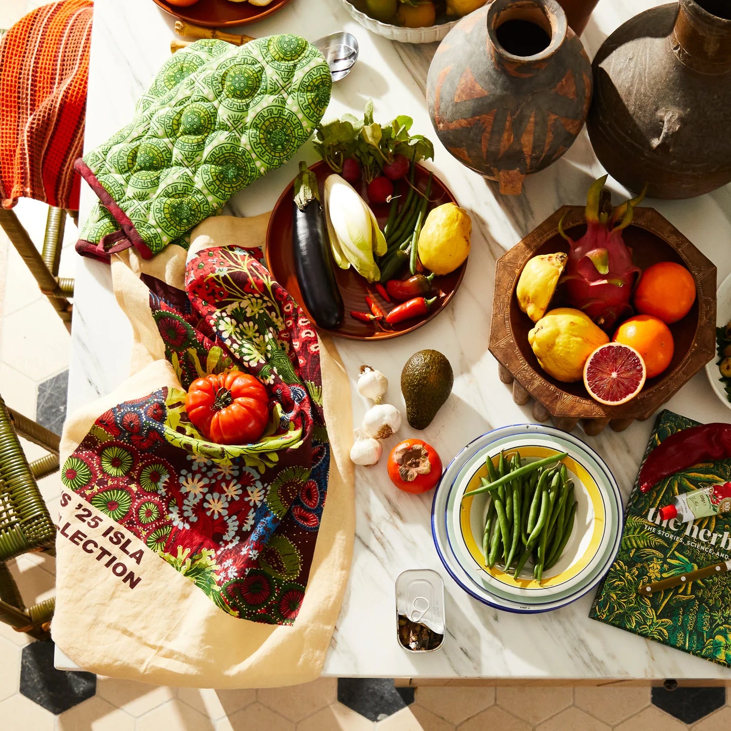 Sage x Clare - Cora Linen Tea Towel - The Ivy Room Adelaide