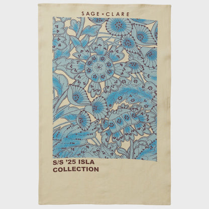 Sage x Clare - Lucia Linen Tea Towel - The Ivy Room Adelaide