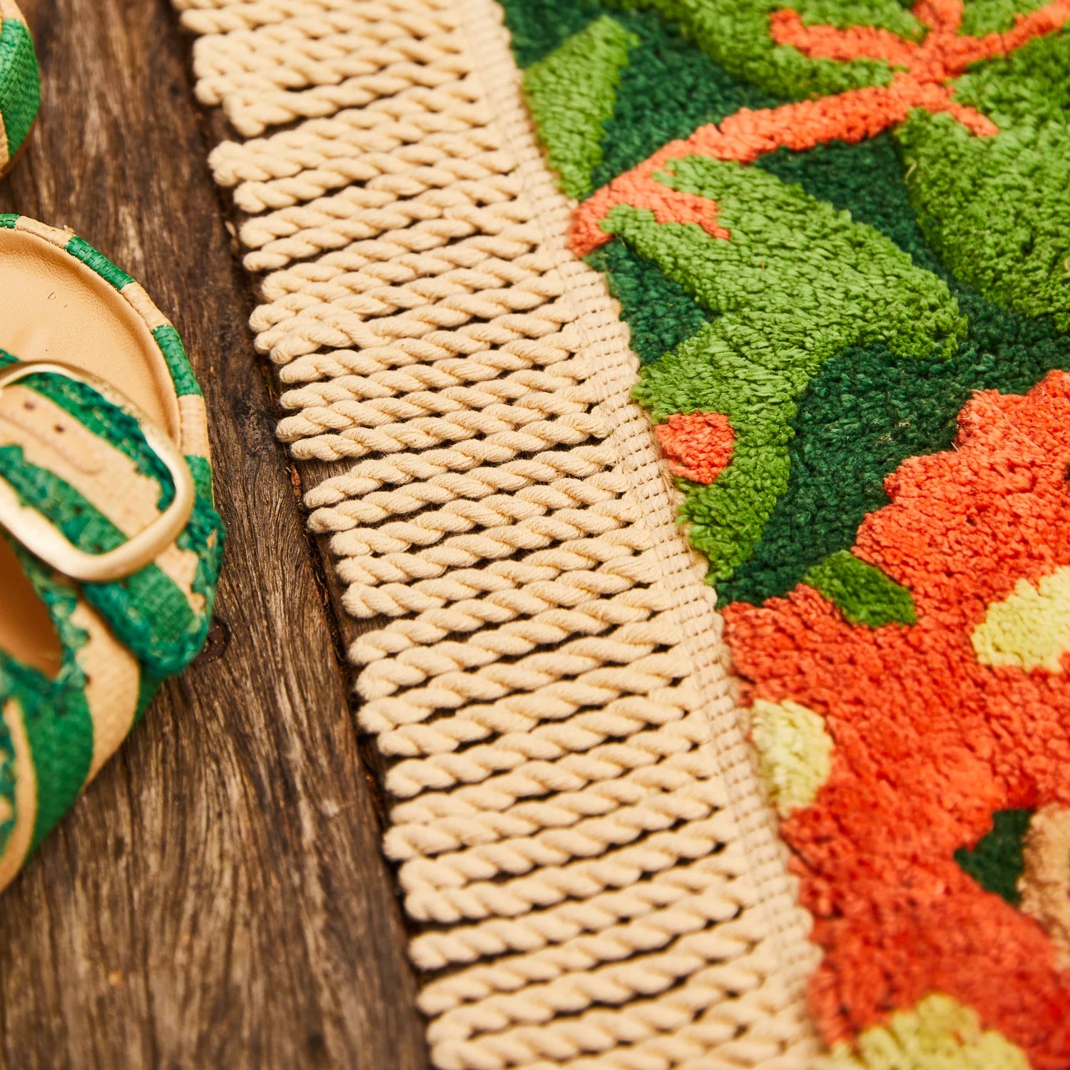 Sage x Clare - Francesca Bath Mat - Kelp - The Ivy Room Adelaide