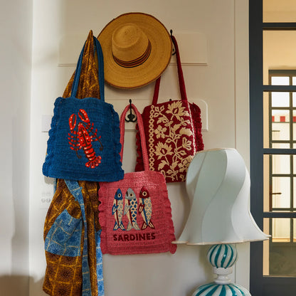 Sage x Clare - Sandria Crochet Tote Bag