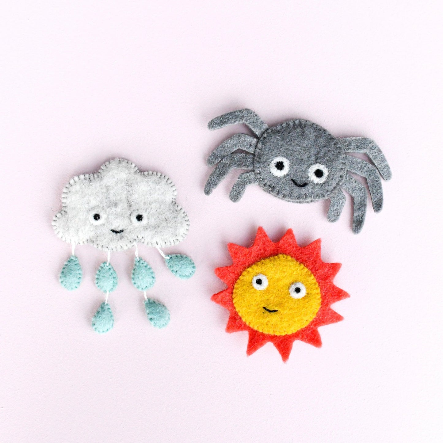 Tara Treasures - Incy Wincy Spider Finger Puppet Set