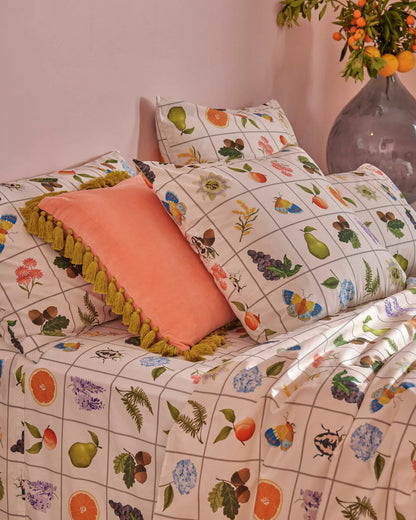Kip & Co - Velvet Tassel Cushion - The Ivy Room Adelaide
