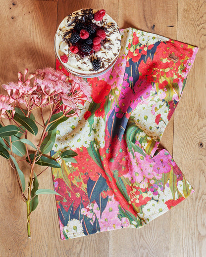 Kip & Co - Bush Christmas Tea Towel - The Ivy Room Adelaide