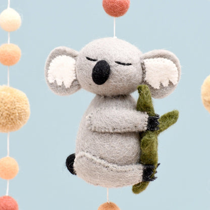 Tara Treasures - Baby Cot Mobile - Sleeping Koala - The Ivy Room Adelaide