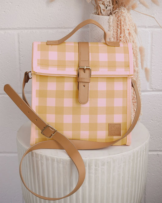 The Somewhere Co - Lunch Satchel Rose All Day