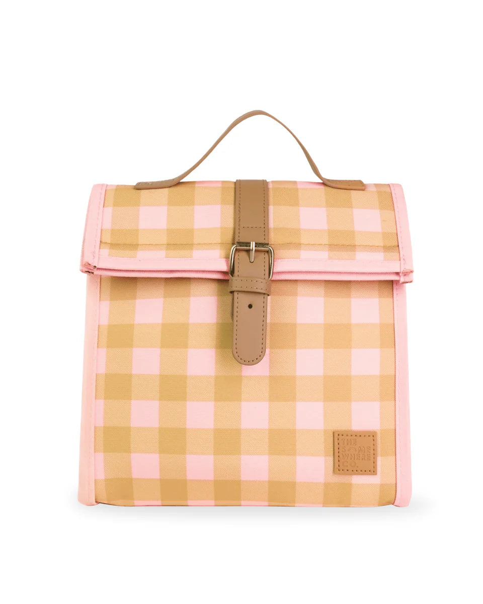 The Somewhere Co - Lunch Satchel Rose All Day