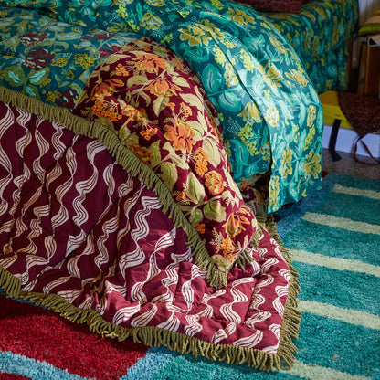 Sage x Clare - Margot Velvet Bedcover - The Ivy Room Adelaide