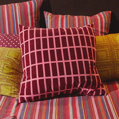 Sage x Clare - Remi Velvet Cushion Mahogany - The Ivy Room Adelaide