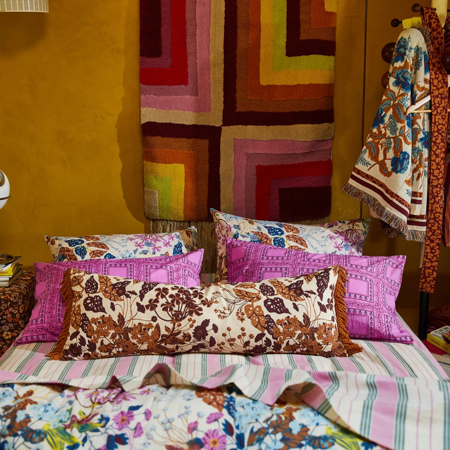 Sage x Clare - Jeanette Fringe Cushion