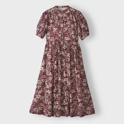 Sage x Clare - Evette Dress Mahogany - The Ivy Room Adelaide