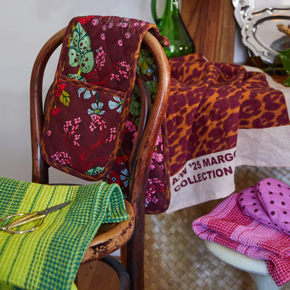 Sage x Clare - Brigitte Tea Towel | Chartreuse - The Ivy Room Adelaide