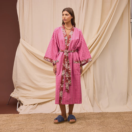 Sage x Clare - Cosmin Cotton Robe
