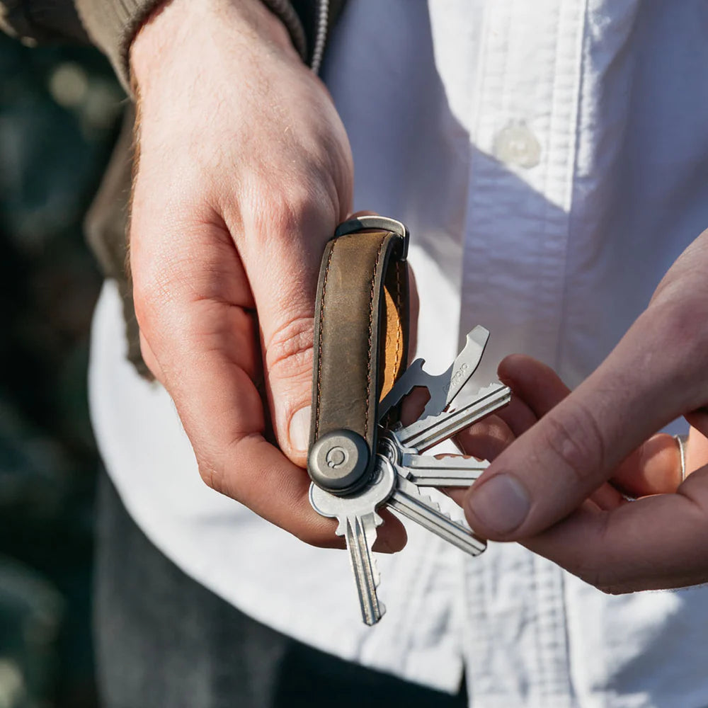 Orbitkey Key Organiser - Crazy Horse Leather - The Ivy Room Adelaide