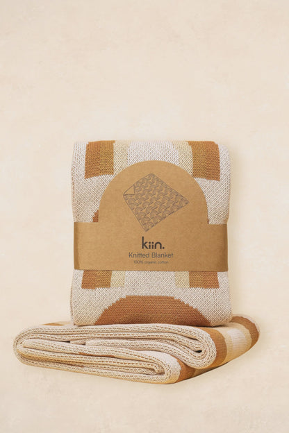 Kiin - Organic Cotton Knitted Blanket