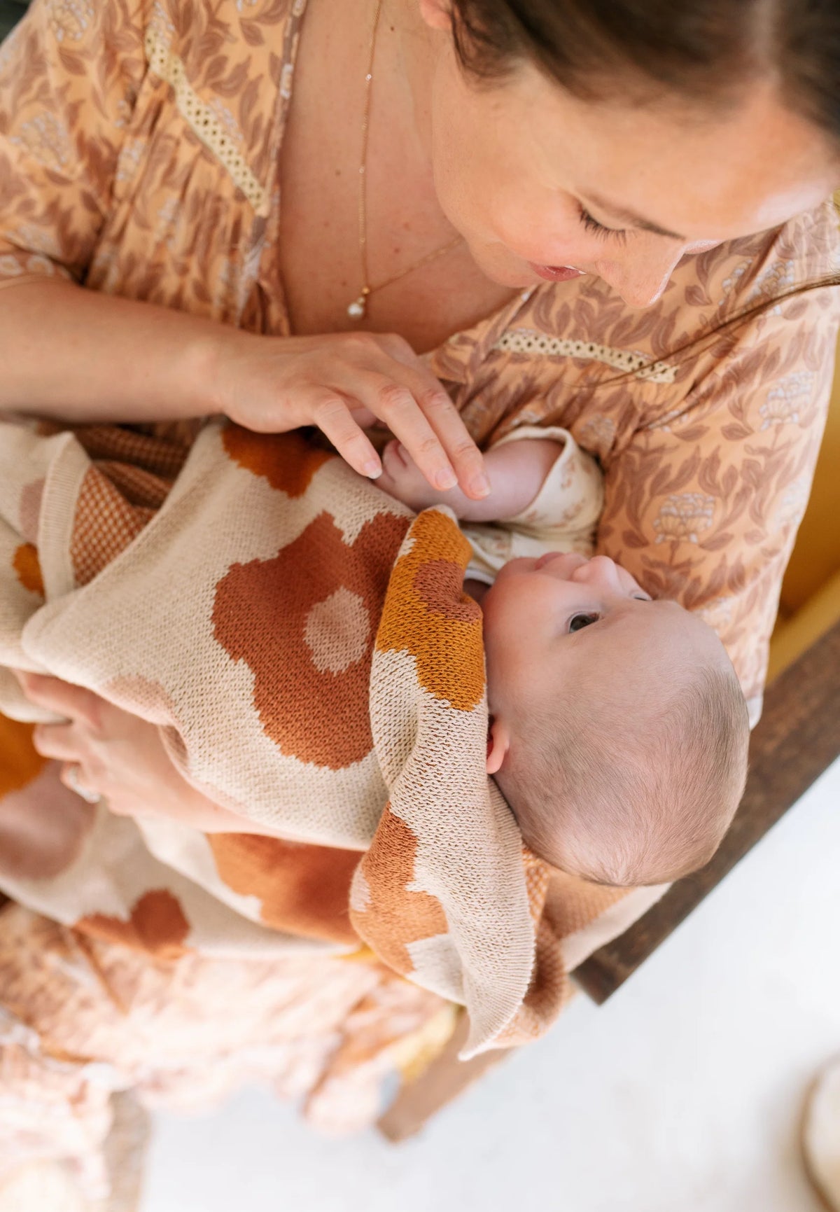Kiin - Organic Cotton Knitted Blanket