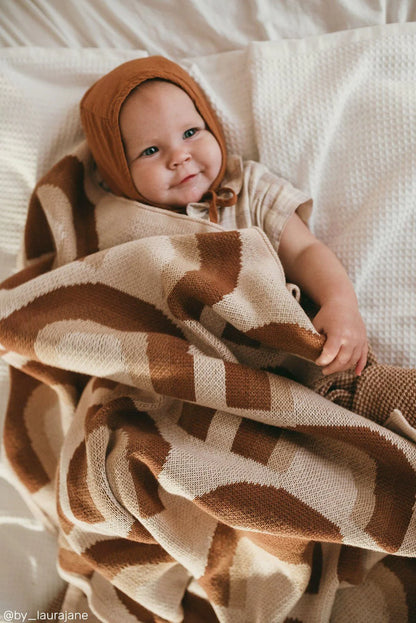 Kiin - Organic Cotton Knitted Blanket