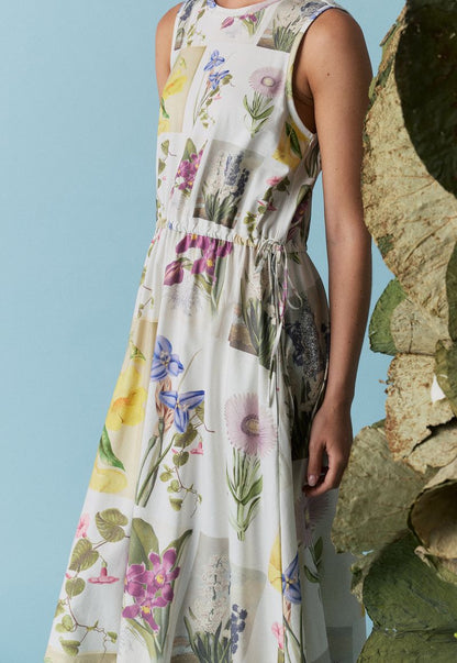 Nancybird - Lidia Tie Dress / Archive Floral