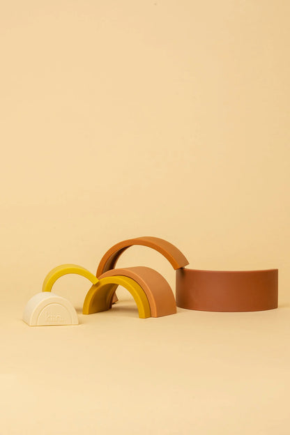 Kiin - Rainbow Stacking Toy - The Ivy Room Adelaide