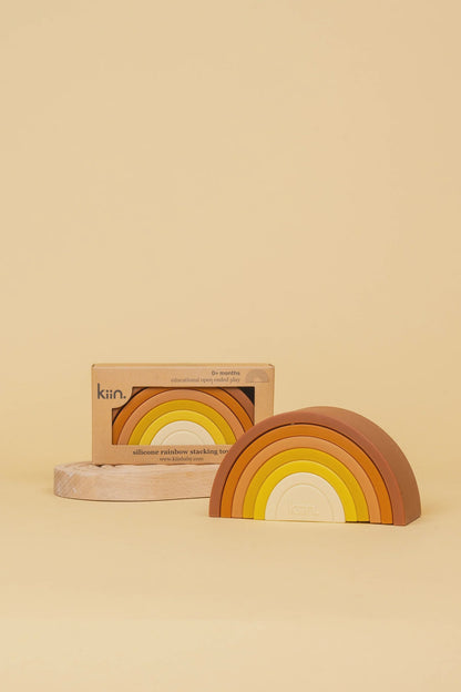 Kiin - Rainbow Stacking Toy - The Ivy Room Adelaide