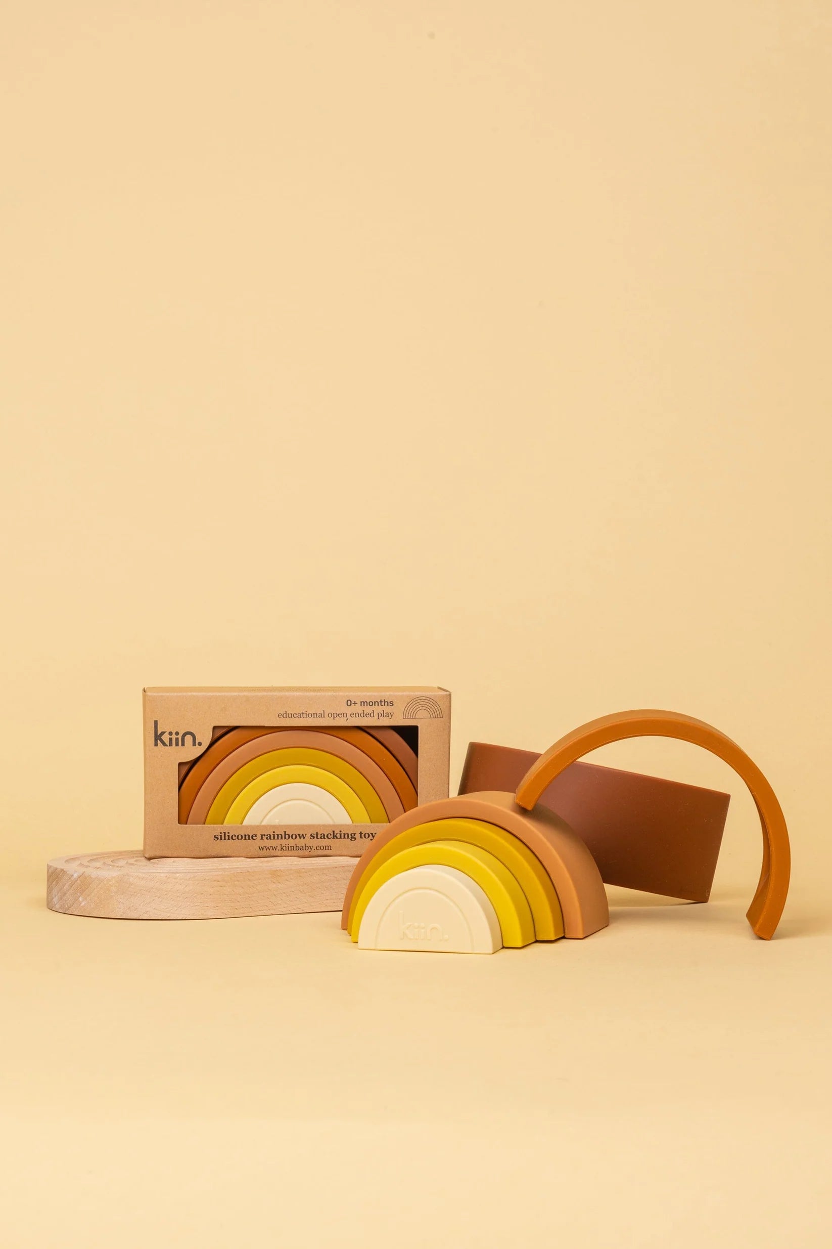Kiin - Rainbow Stacking Toy - The Ivy Room Adelaide