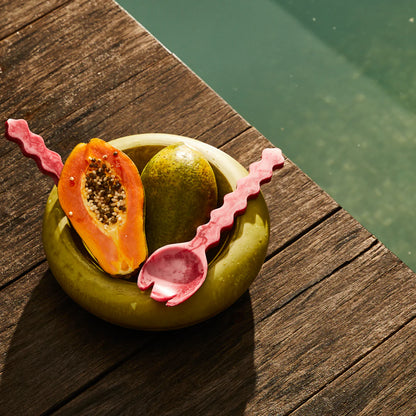 Sage x Clare - Jeanne Resin Bowl / La Palma - The Ivy Room Adelaide