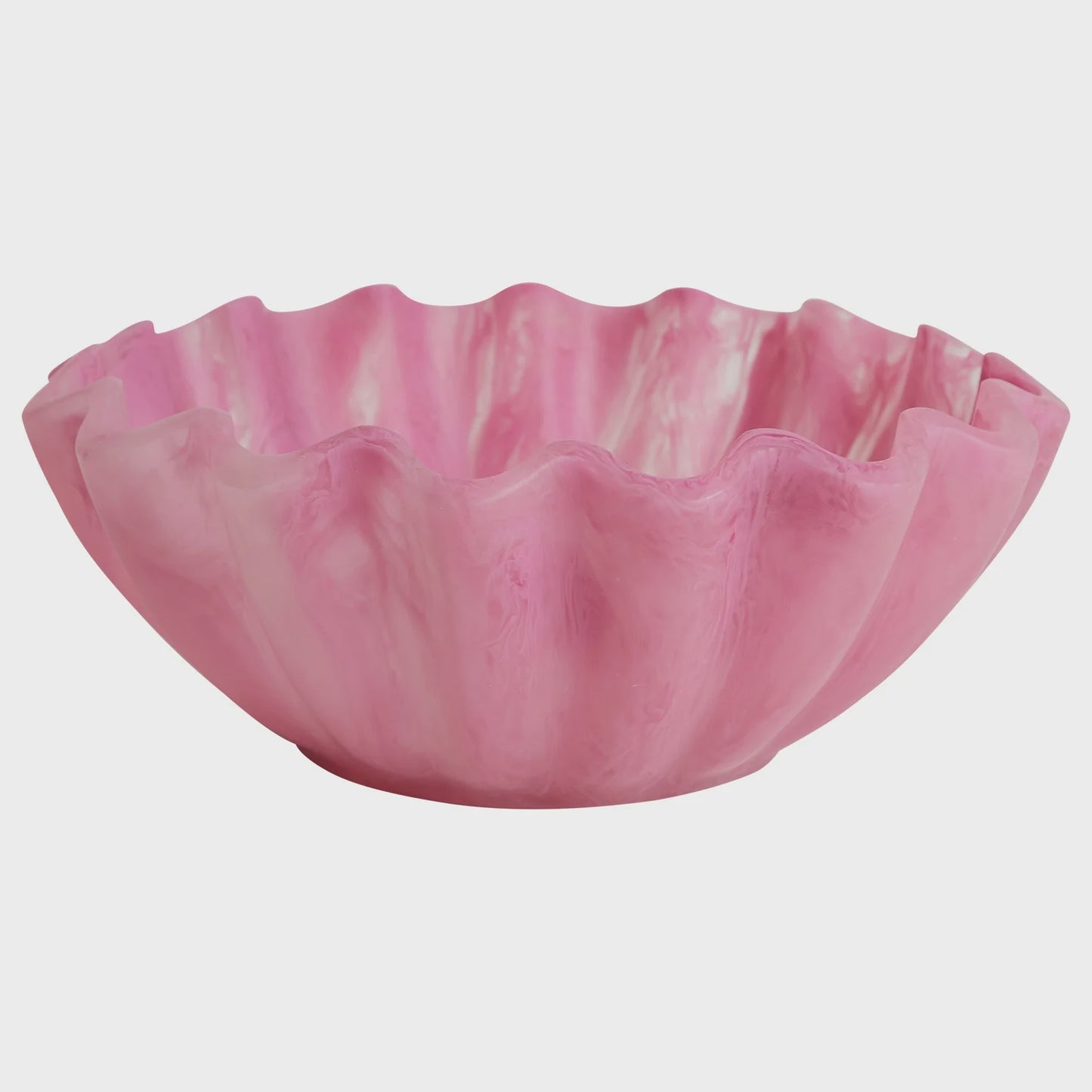 Sage x Clare - Resin Venus Bowl Fuchsia