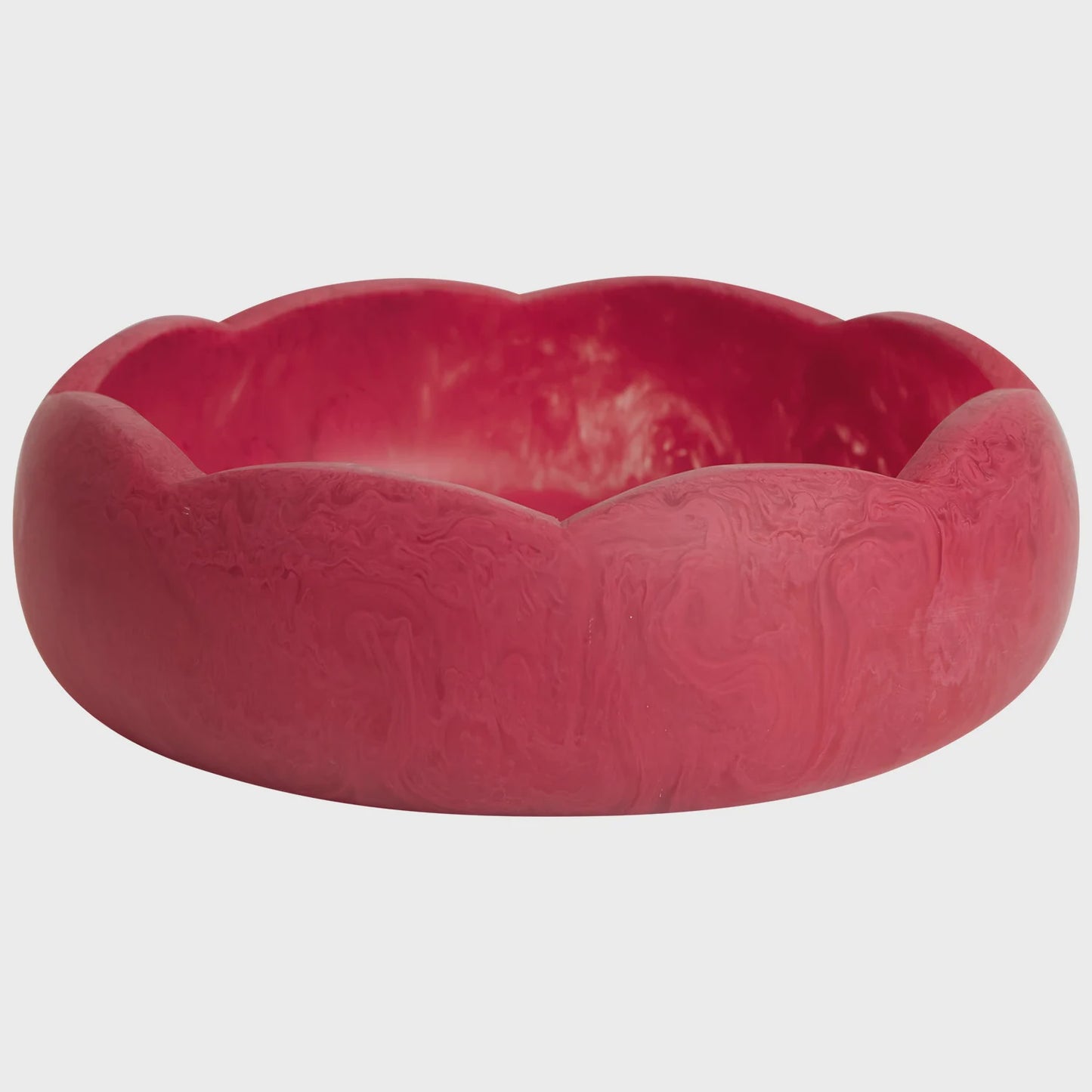 Sage x Clare - Resin Kabrina Bowl Raspberry