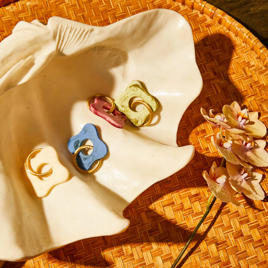 Sage + Clare - Carla Resin Keyring - The Ivy Room Adelaide