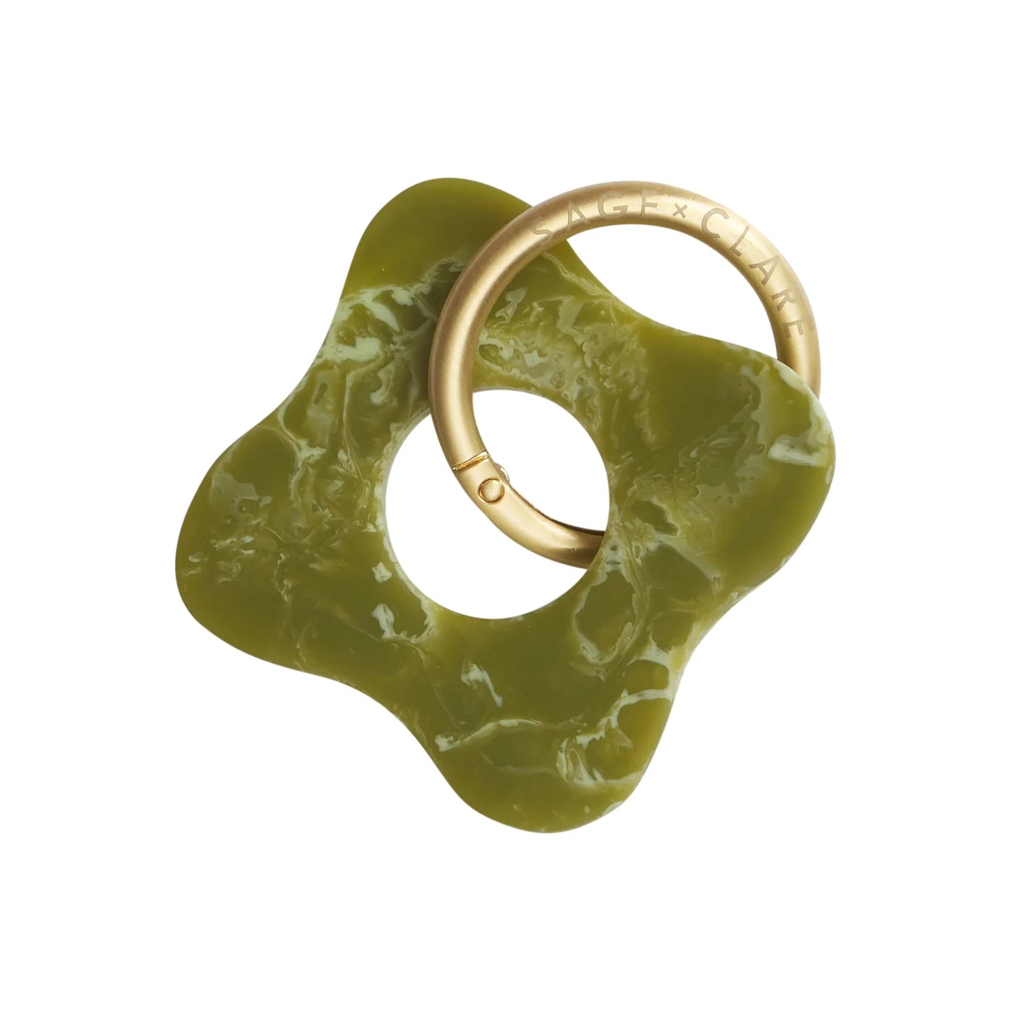 Sage + Clare - Carla Resin Keyring - The Ivy Room Adelaide